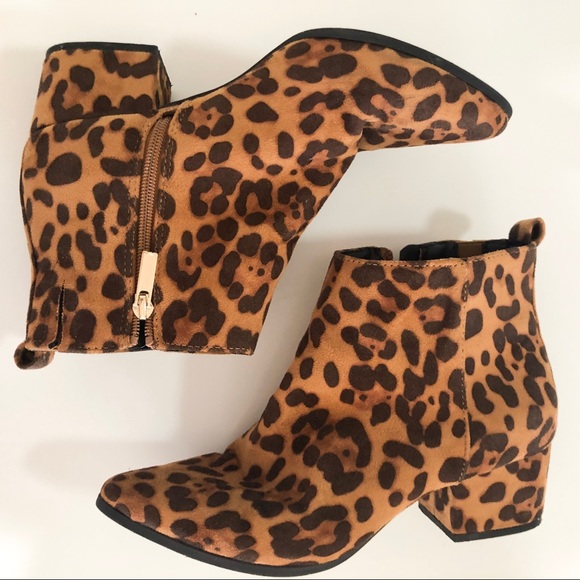 Target Shoes - Leopard Booties
